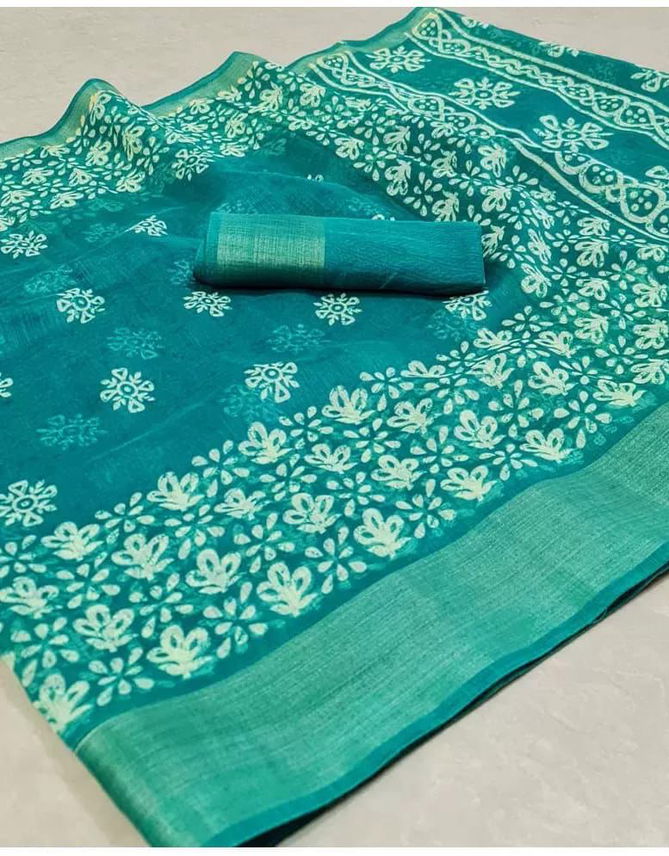 Shrishti 36 Printed Soft Cotton Slub Wholesale Saree Collection